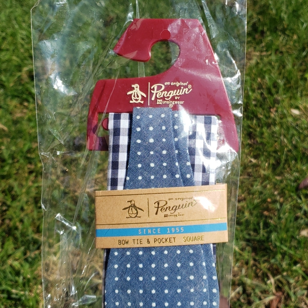 Bow Tie + Pocket Square